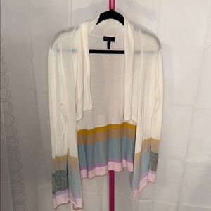 Escada Multicolor Striped Women's Cardigan